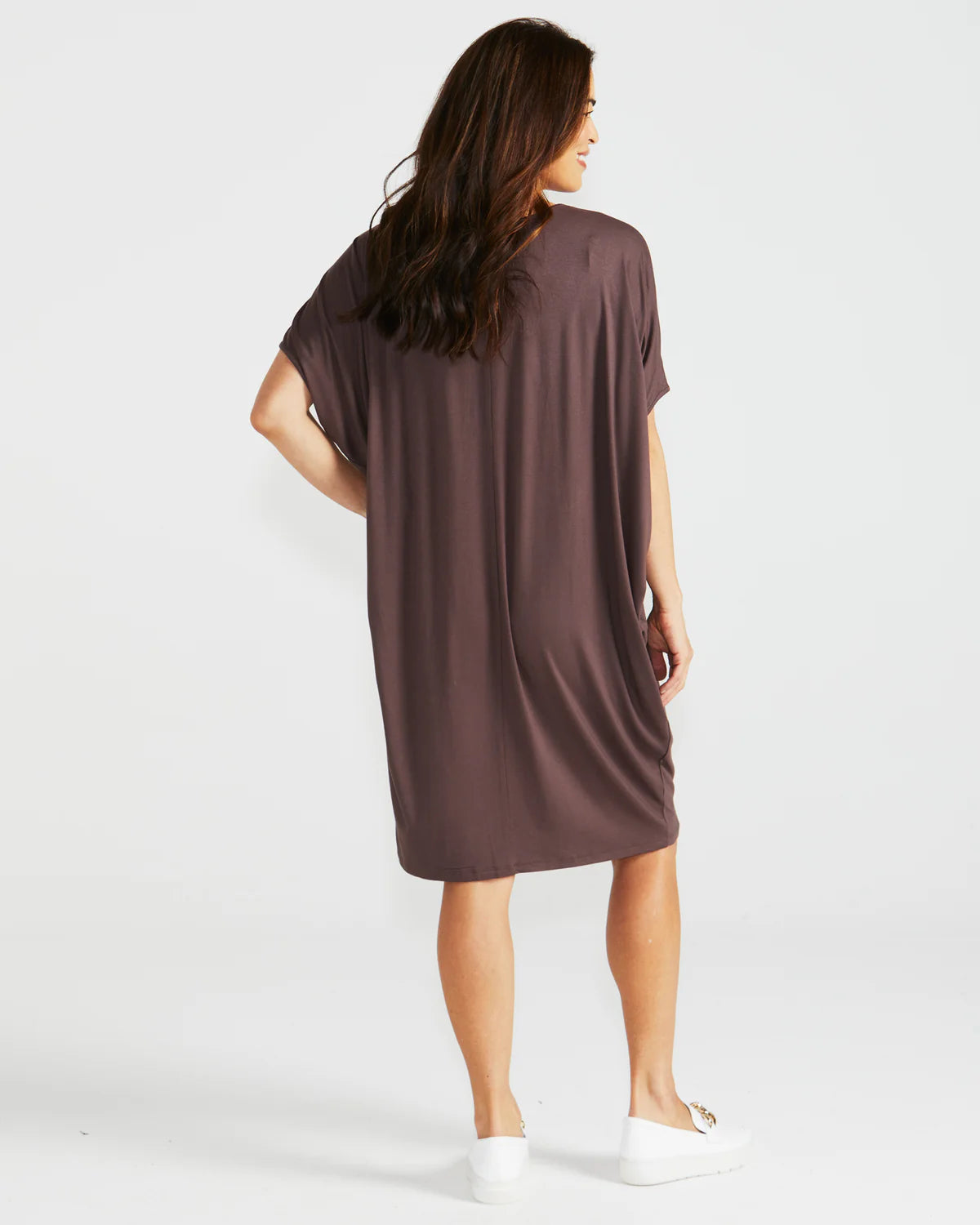 Betty Basics Maui Dress - Nutmeg
