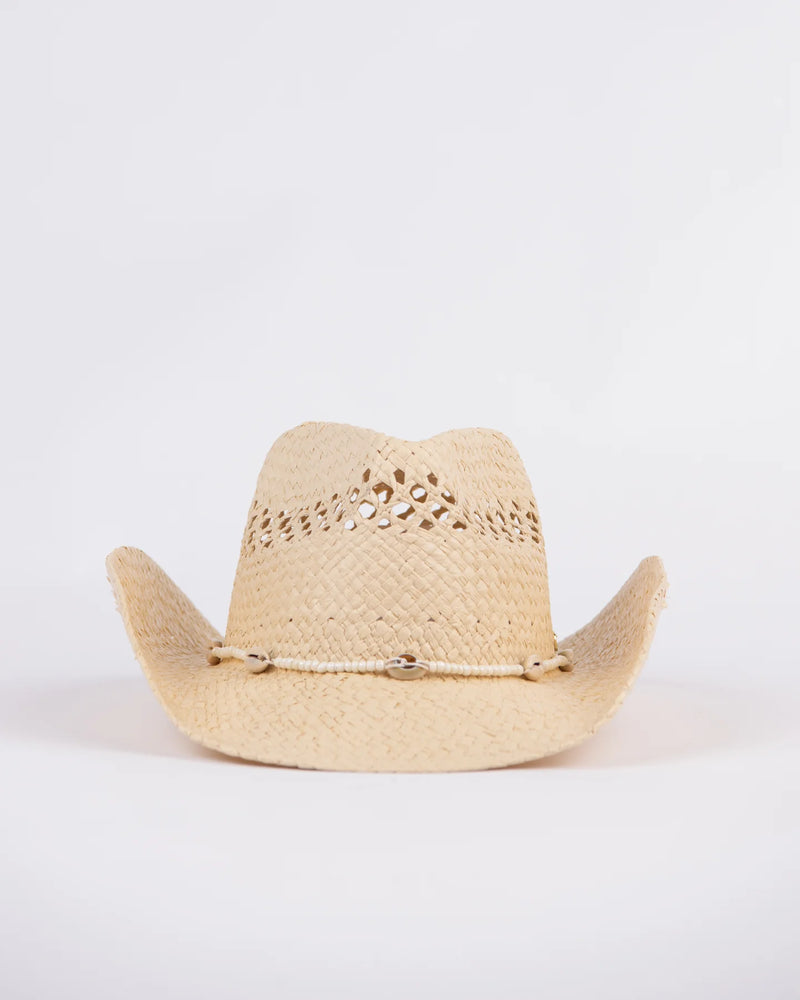 Rusty Howdy Cowboy Straw Hat