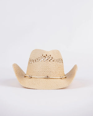 Rusty Howdy Cowboy Straw Hat
