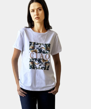 Amyic CIAO Tee - White