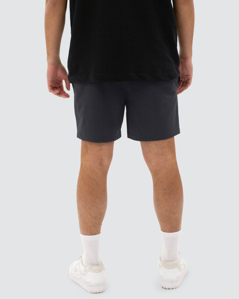 Nomadic Paradise Amaretto Swim Short - Jet Black