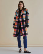 Betty Basics Ellie Coat - Rainbow Check
