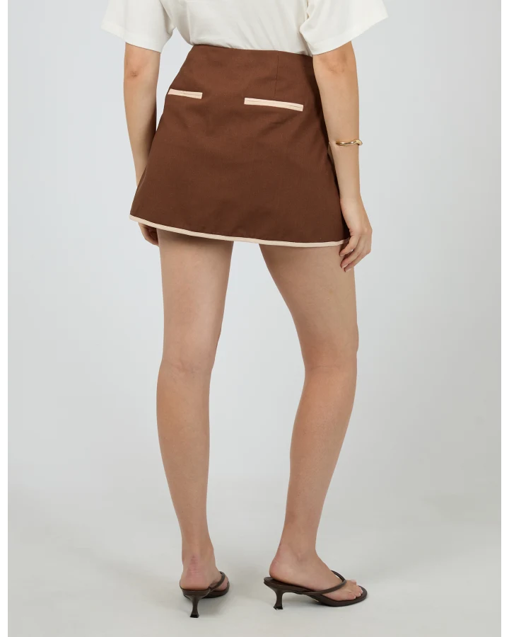 Jorge Tyler Skirt - Brown