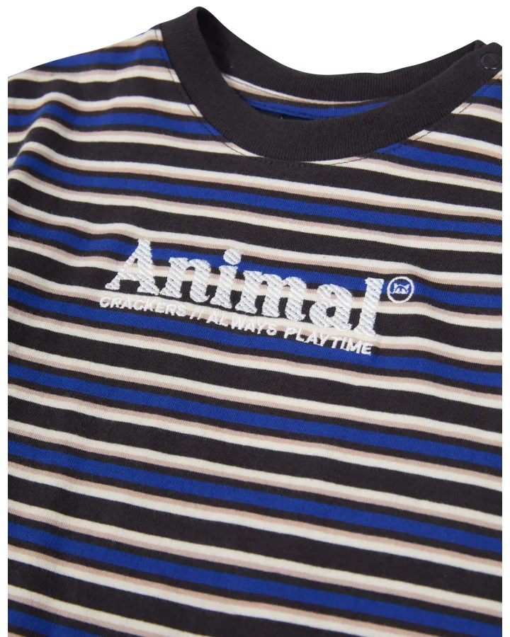Animal Crackers Blaze Tee - Stripe