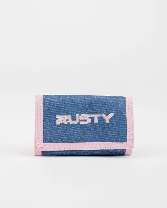 Rusty Academy Tri Fold Wallet Girls - Middy Blue – Husk Him Her
