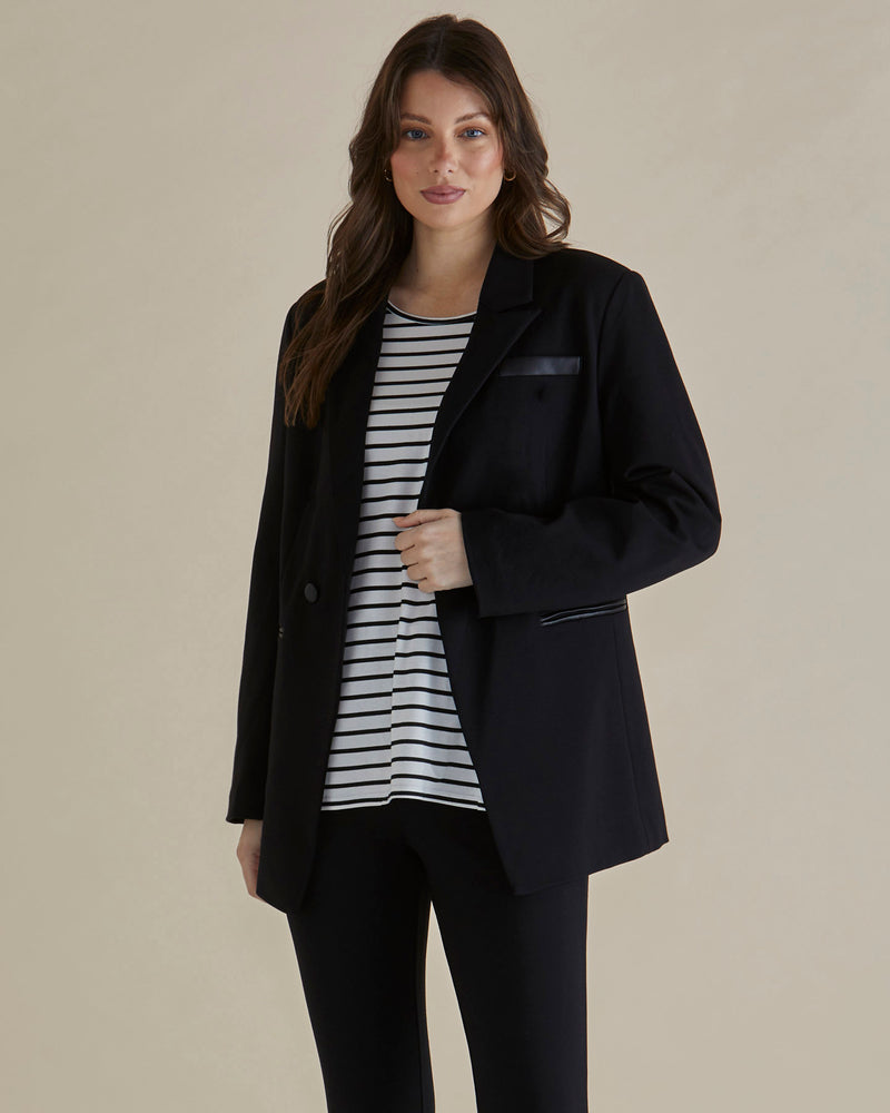 Betty Basics Allegra Blazer - Black