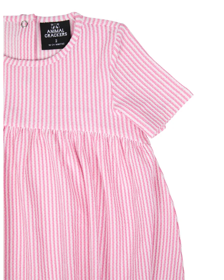 Animal Crackers Candyshop Dress - Pink