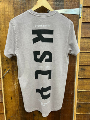 Kiss Chacey Fallout Dual Curved Tee - Pigment Gull