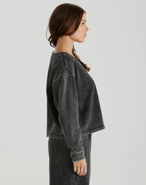 Sass Carrson Crew - Washed Black