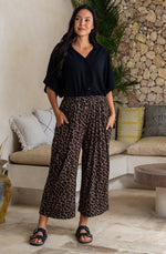 Bee Maddison Sammie Pants - Leopard