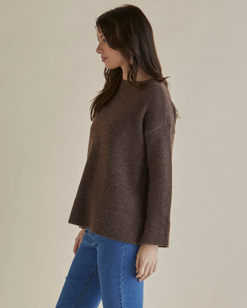Betty Basics Edith Knit Jumper - Brown