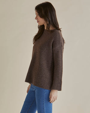 Betty Basics Edith Knit Jumper - Brown