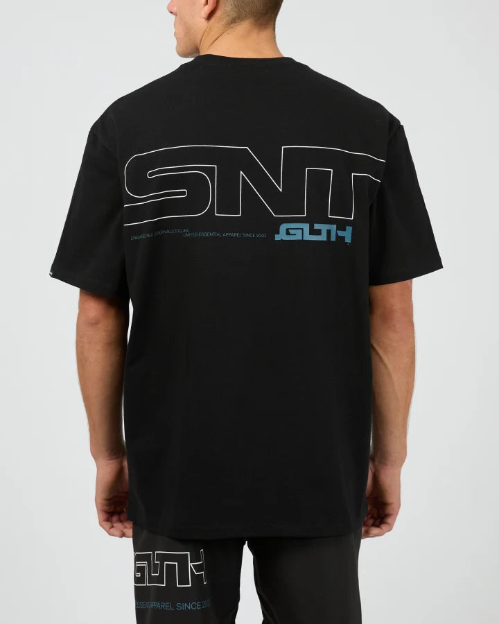 St Goliath Hyperlink Tee - Black