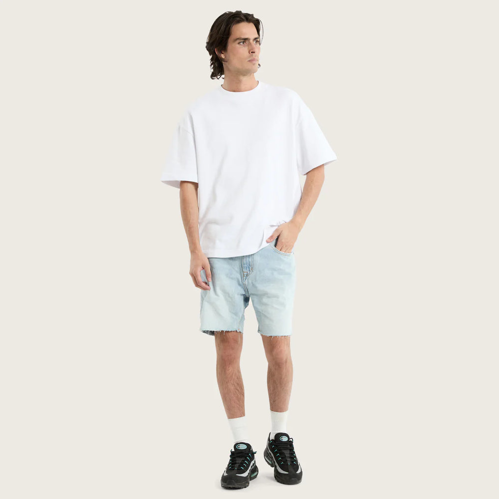 Kiss Chases KS5 Slim Denim Short - Sunbleached
