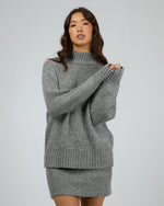 Jorge Stevie Knit - Grey Marle