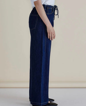Betty Basics Goldie Jeans - Dark Blue Denim