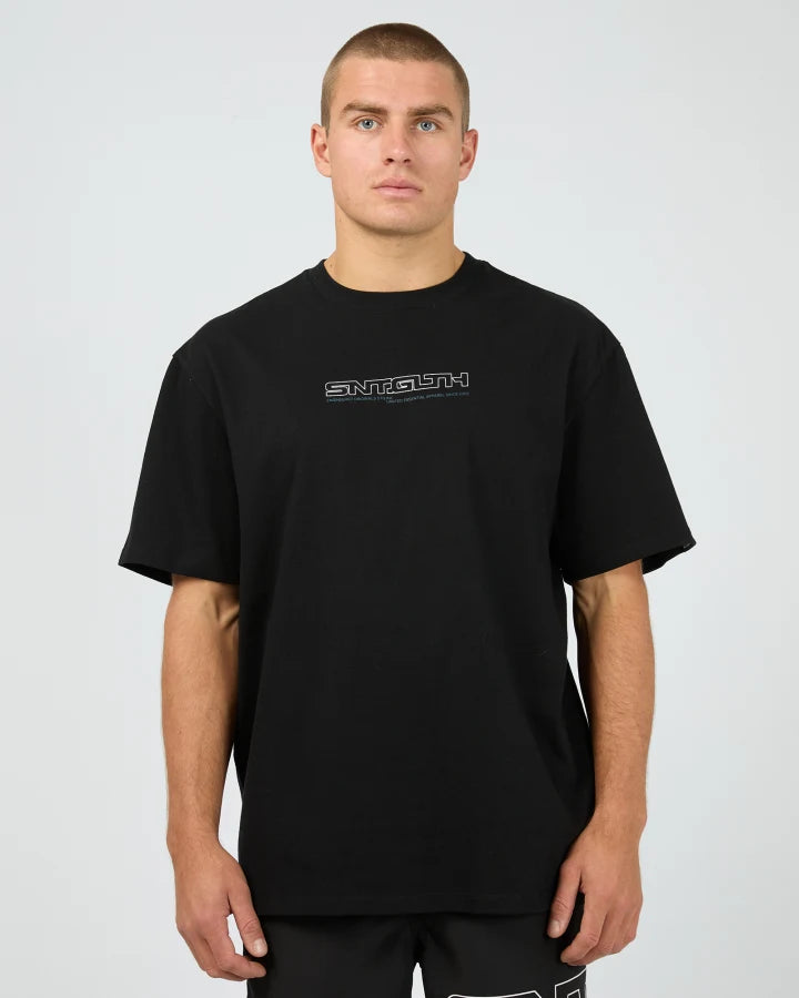 St Goliath Hyperlink Tee - Black