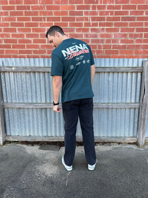 Nena & Pasadena Artillery Box Fit Tee - Sea Moss