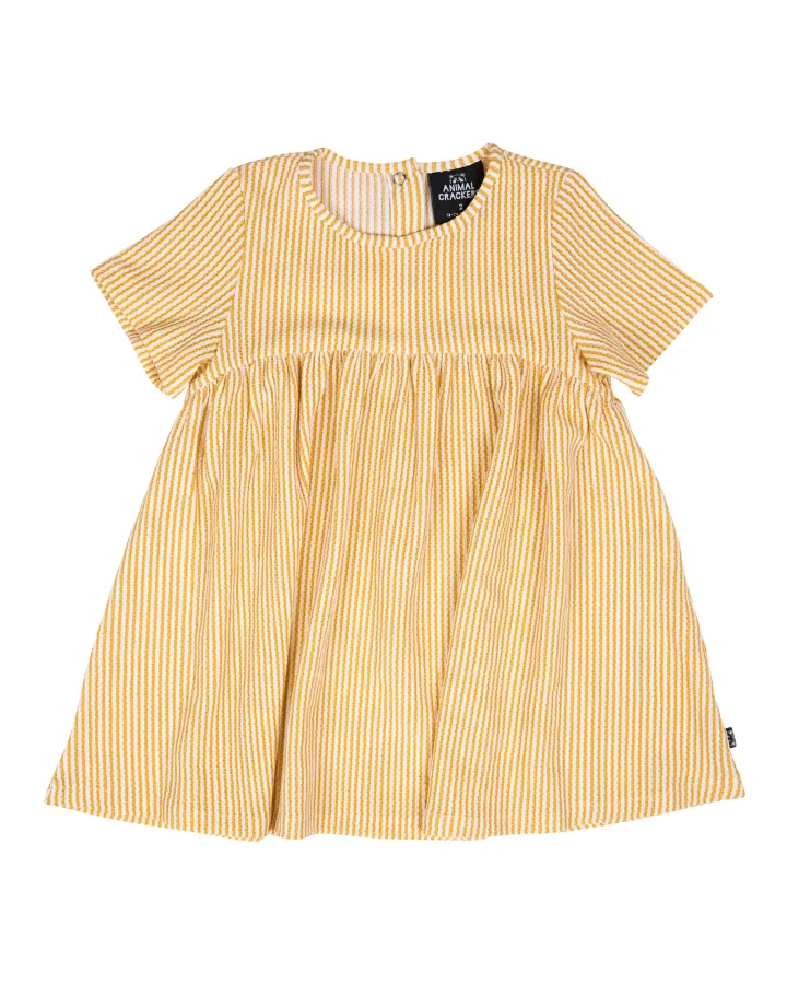 Animal Crackers Candyshop Dress - Yellow