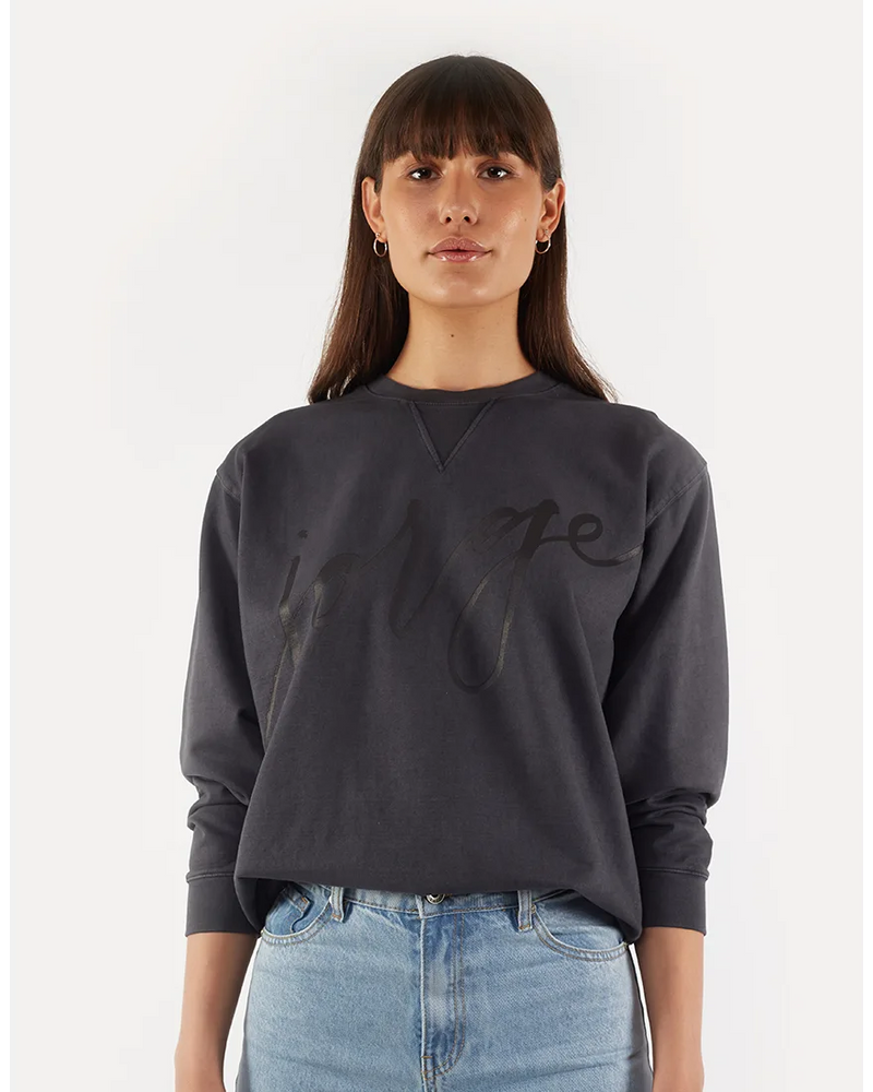 Jorge Fleece - Washed Black