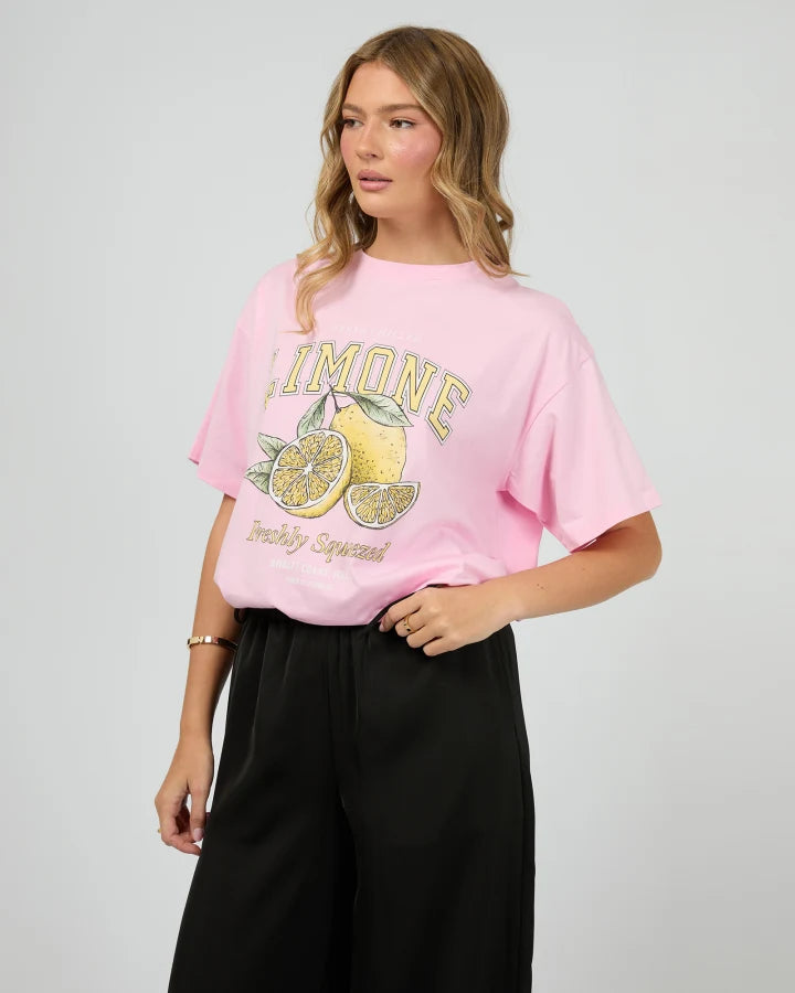 Jorge Limone Tee - Pink