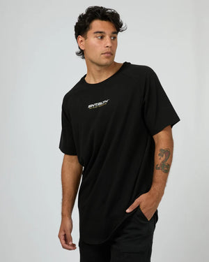 St Goliath Pace Raglan Tee - Black