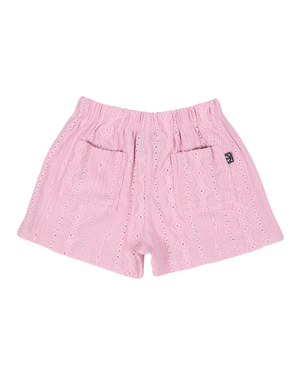 Animal Crackers Textured Short - Pink