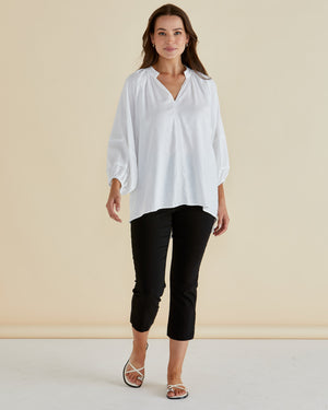 Betty Basics Grazia Blouse - White