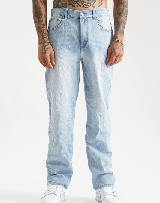 Kiss Chacey K5 Relaxed Fit Jean- Sunbleached Blue
