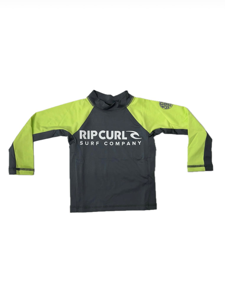 Rip Curl Shock UPF L/S - Boy - Lime