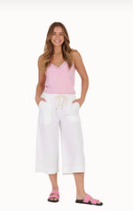 One Ten Willow Colette Pant - White