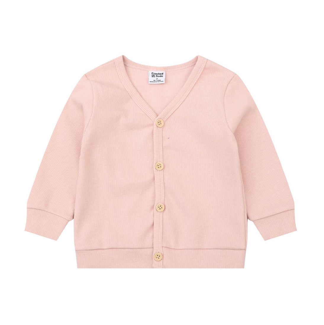 Cracked Soda Luci Pullover Cardigan - Pink
