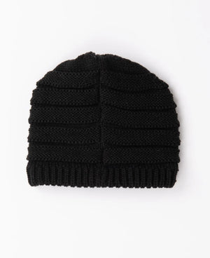 Rusty Bay Beanie- Black