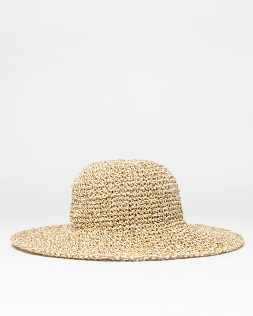 Rusty Romance Straw Hat- Caramel/Bone 1