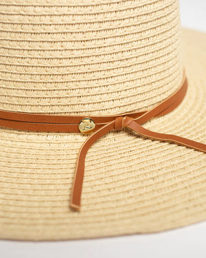 Rusty Gisele Straw Hat- Natural 4