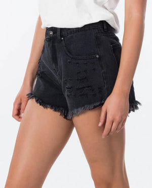 Rip Curl Sophie Denim Short II - Black