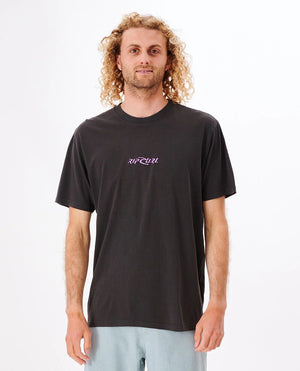 Rip Curl Quest Tee - Washed Black
