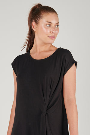JRNY Twist Detail Dress - Black