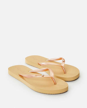 Rip Curl Script Wave Bloom Open Toe - Gold