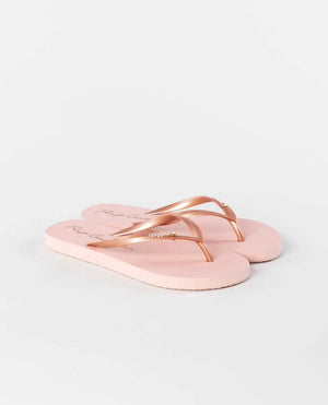 Rip Curl Script Wave Bloom Open Toe - Rose Gold