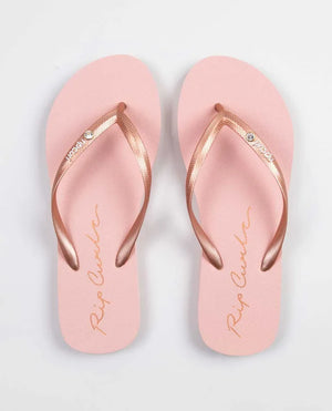 Rip Curl Script Wave Bloom Open Toe - Rose Gold