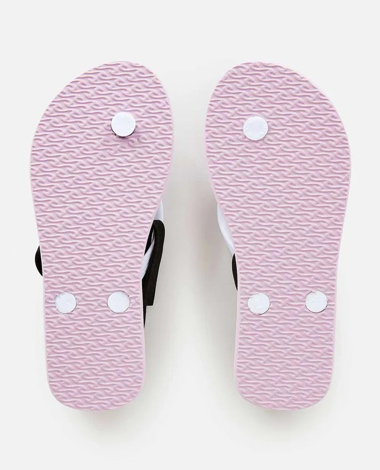 Rip Curl Script Wave Bloom Open Toe - Girl - Light Purple