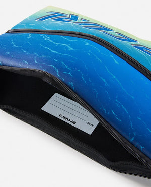 Rip Curl X Large Pencil Case - Aqua