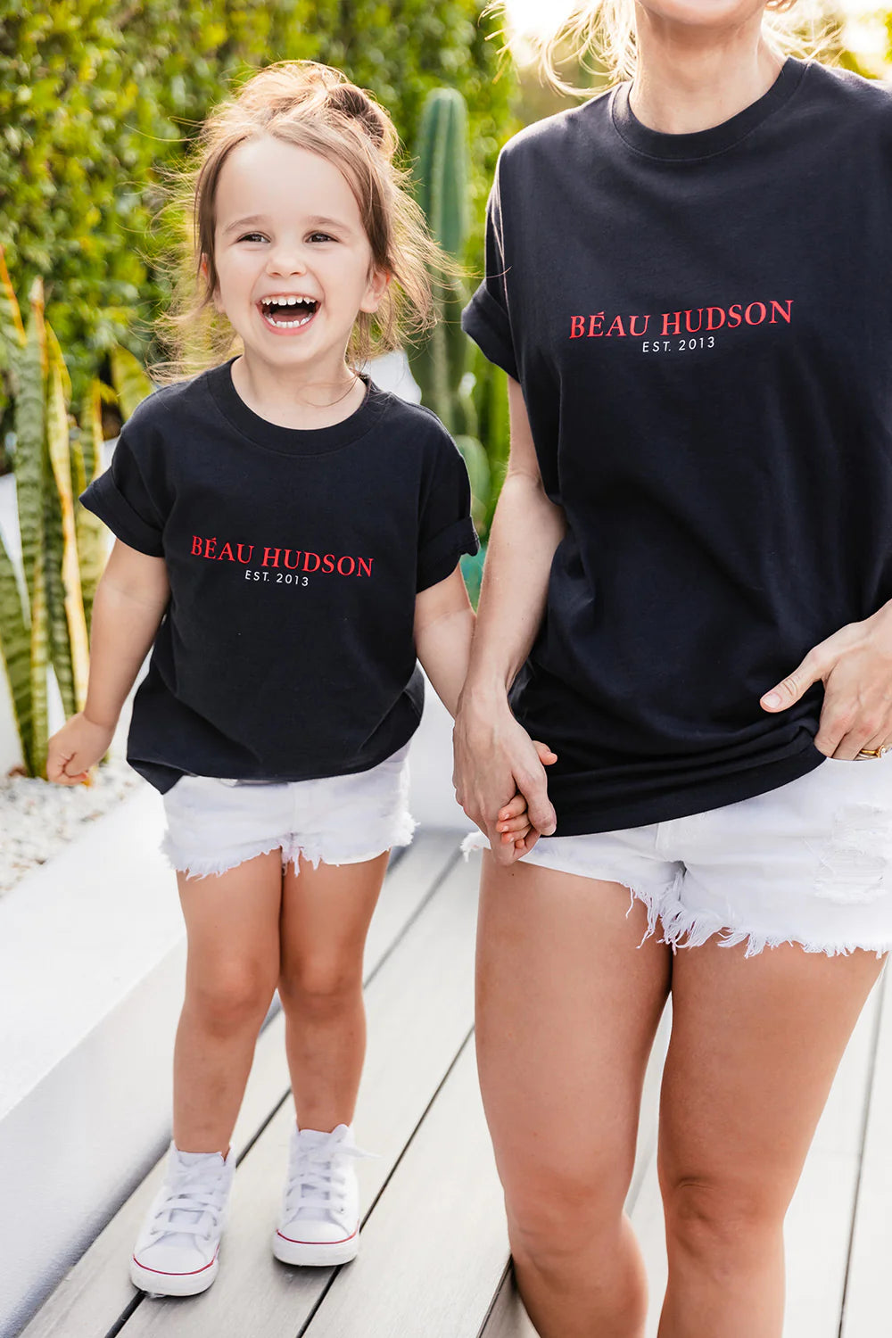 Beau Hudson Established Tee Dark Navy - Kids