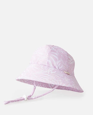 Rip Curl LA Tropica UPF50+ Swim Hat - Girl (1-8) - Light Purple