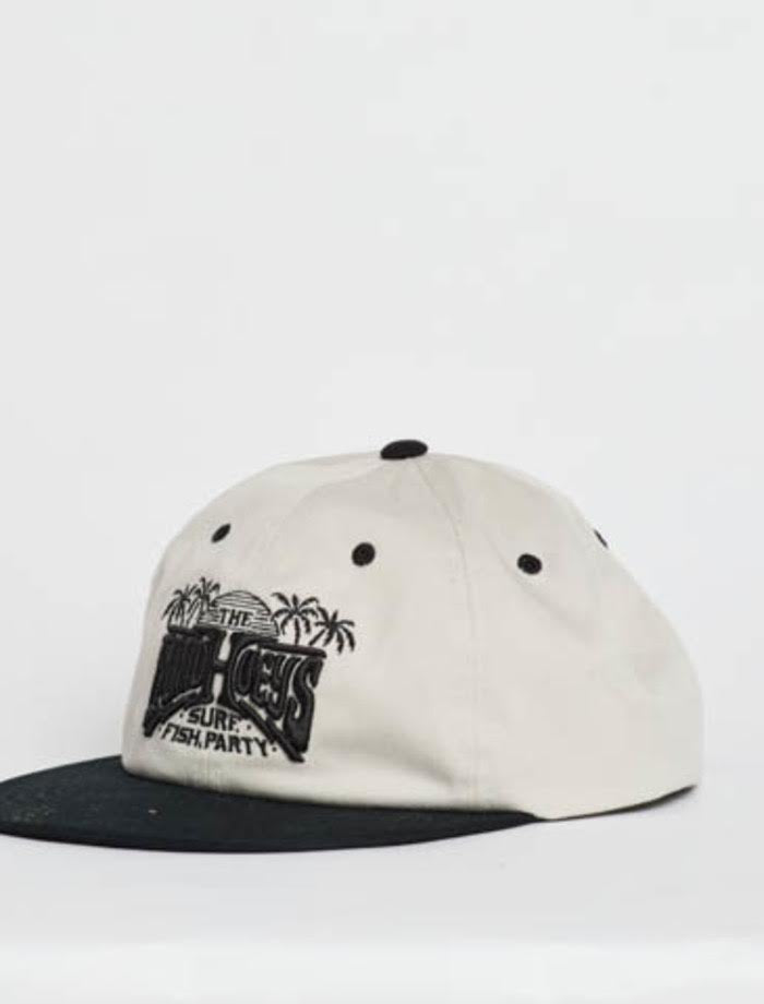 The Mad Hueys Palm Paradise Unstructured Cap Cement