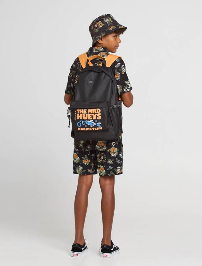 The Mad Hueys Rookie Team Youth Backpack Black