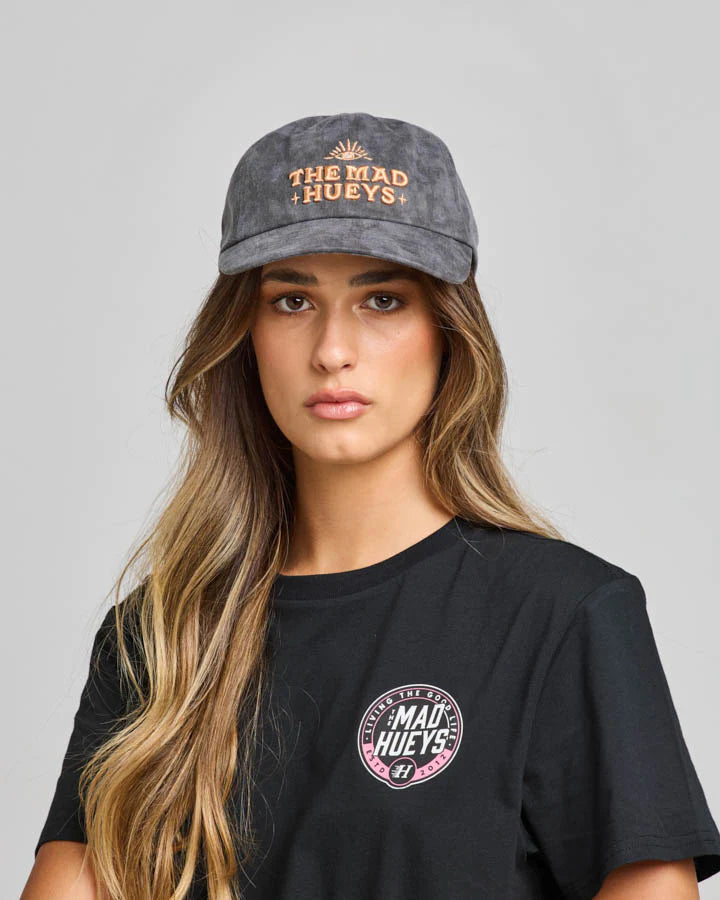 The Mad Huey’s Fortune Teller Womens Unstructured Cap - Washed Black