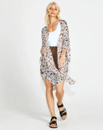 Sass Kiera Kaftan - Choc Flower