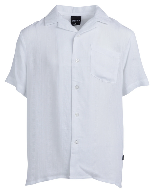 Sunnyville Acadia SS Shirt - White